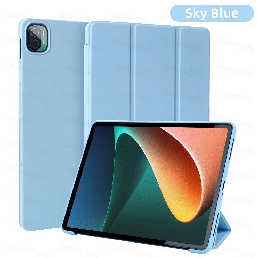 Tablet Cases for 2024 Xiaomi Mi Pad 7 6 5 MiPad 5 6 Pro 11in For 2024 6S Pro 12.4in Support Magnetic Charging Funda Tablet Cases