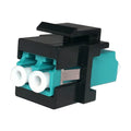 Linkwylan Fiber Optic LC Duplex SC Simplex Keystone Adapter Modular Coupler Singlemode OS2 Multimode OM3
