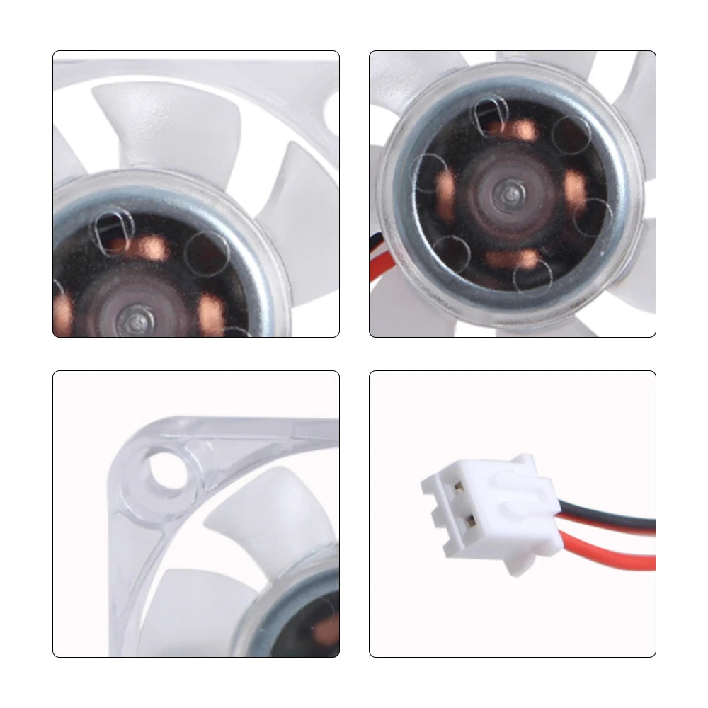 LED 4010/3010/2510 12V/24V FAN RGB High Cooling Performance 3D Printer Fan for Prusa Emder Voron Vzbot