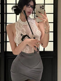 Ladies sexy lingerie; stewardess outfit; secretary lace outfit; uniform set; professional outfit; role-playing.