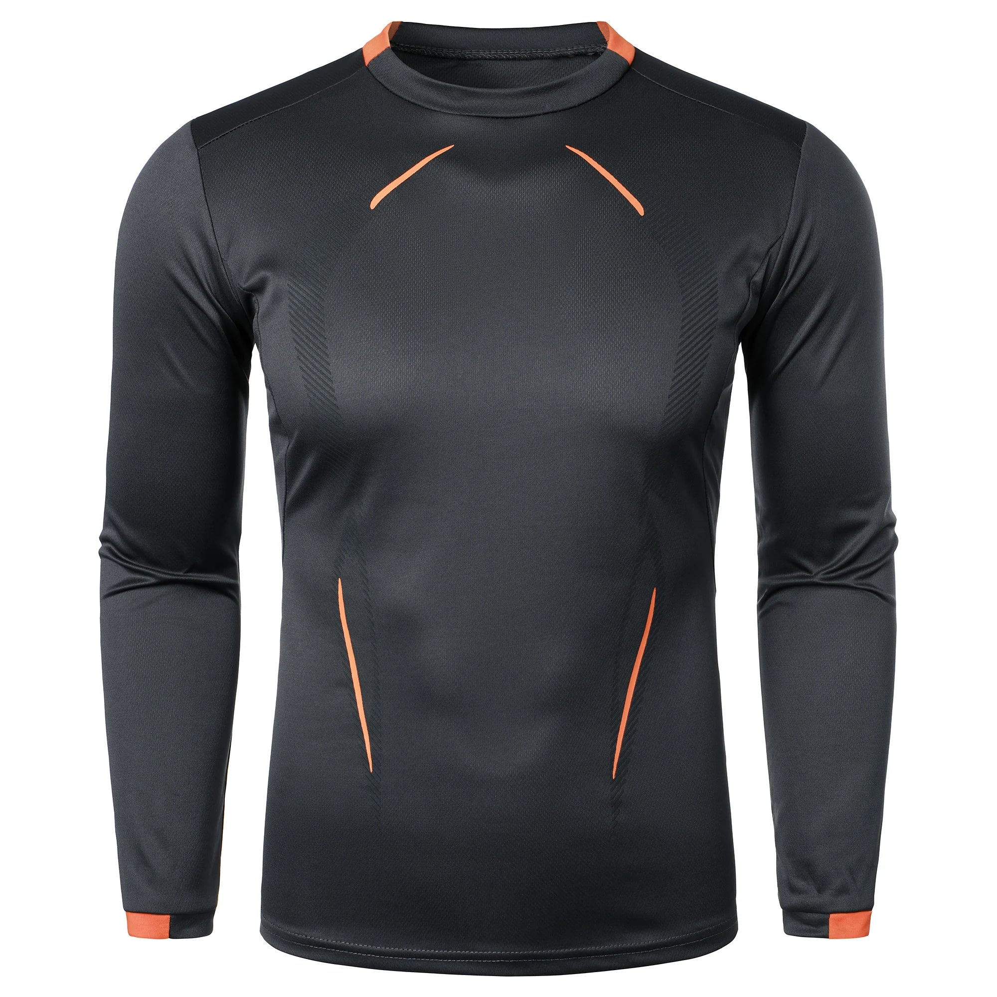 Summer men's fitness sports training Breathable short sleeve quick drying clothes men's sports fashion long sleeve T-shirt