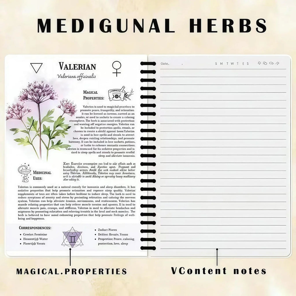 Holistic Herbal Remedy Book - Natural Healing Guide with Recipes for Heart Support, Blood Pressure & Focus. Wellness Manual
