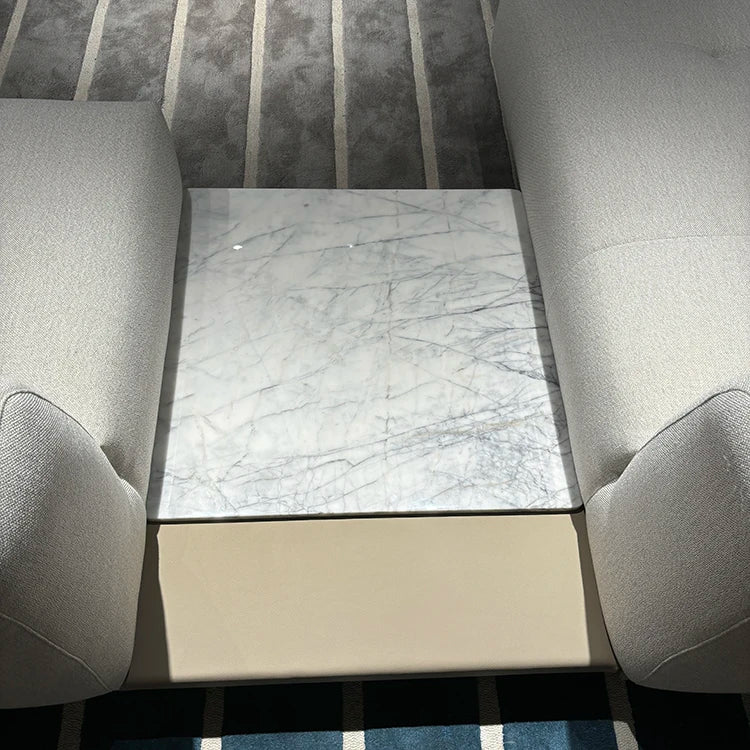 Living Room Furniture Premium Modern Luxury L-Shaped Sofa Set Custom Size Nordic Beige White Villa Home Furniture