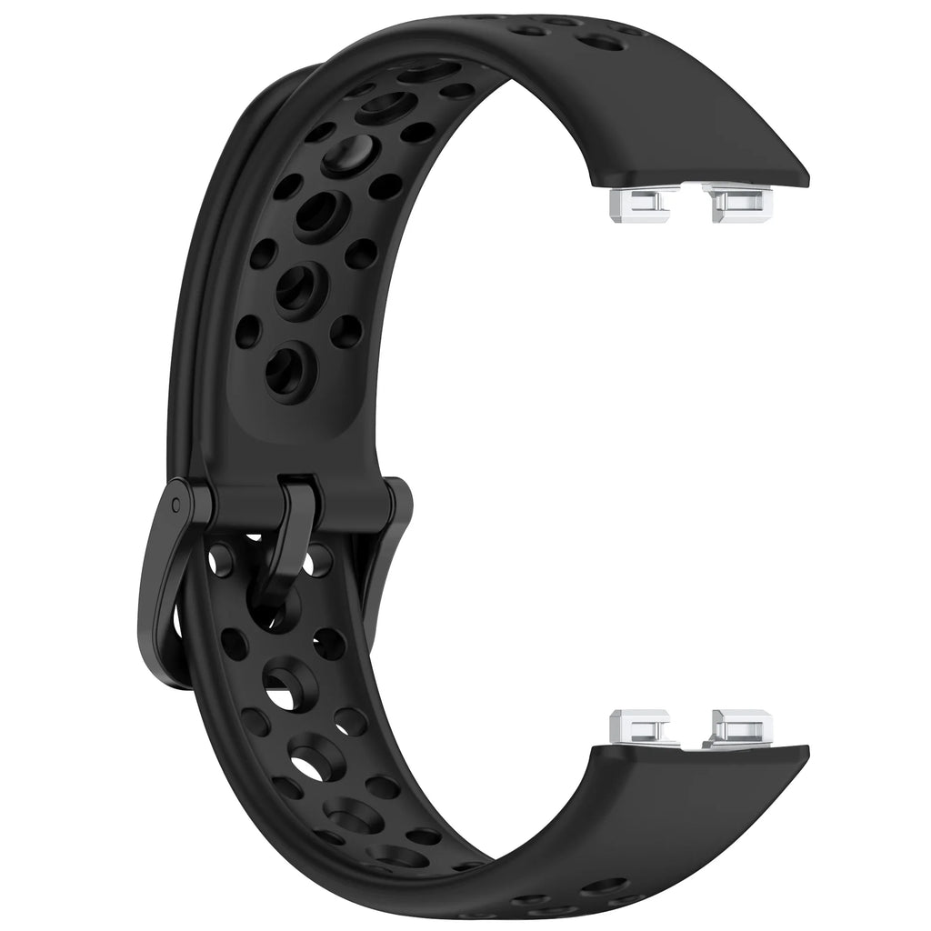 Silicone Straps For Huawei Band 10 9 8 Strap Accessories Replacement Sport Breathable Bracelet Correa Huawei Bands 10 9 8/8NFC