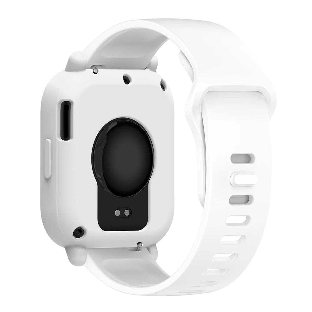 Silicone Strap For Redmi Watch 5 Active Smart Watch Band + Protective Case Shell