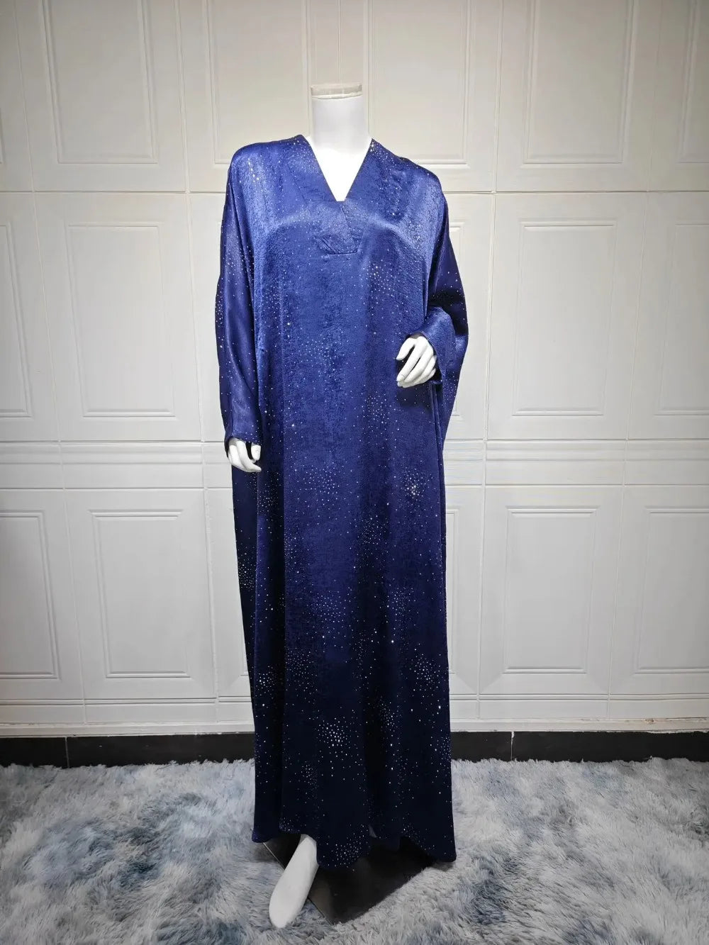Eid Muslim Abaya Women Diamond Dress Party Night Ramadan Arab Dubai Dresses Kaftan Vestidos Largos Long Robe Jalabiya 2025