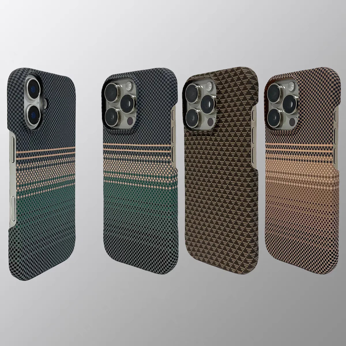 Frameless Carbon Fiber Starry Sky For Magsafe Magnetic Case For iPhone 17 Air 16 15 14 13 12 Pro Max Plus Wireless Charge Cover