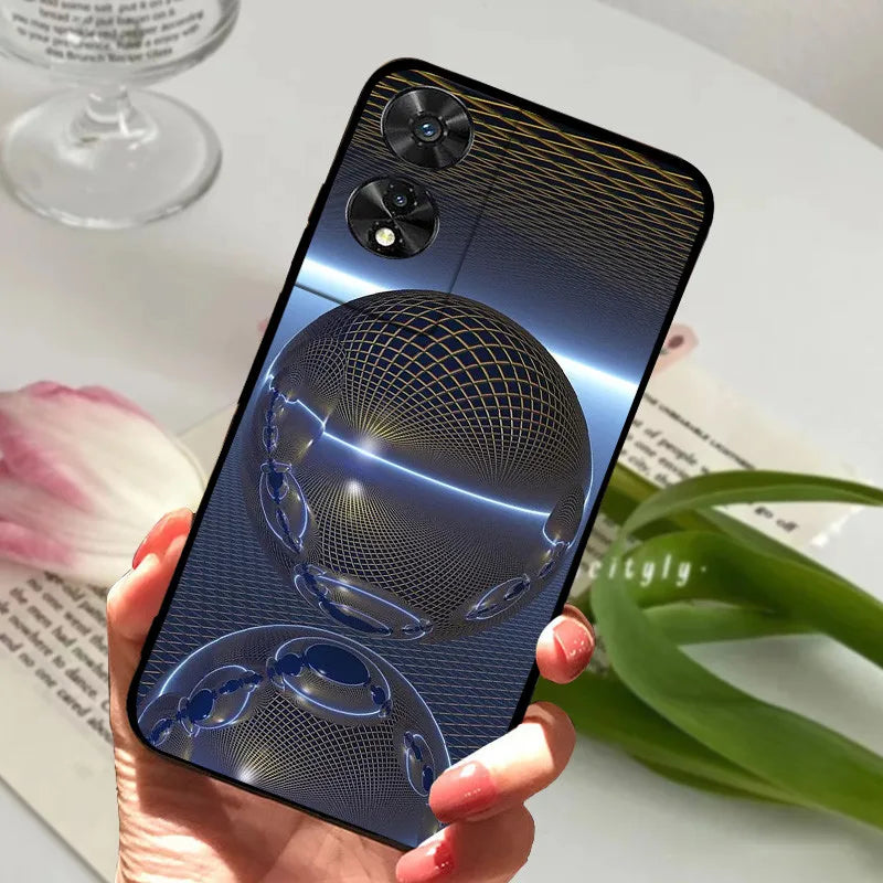 For TCL 505 Case TCL 50 SE / 50 5G Silicone Shockproof Soft Phone Cover for TCL 505 Case Funda Cute TPU Coque Protective Shell