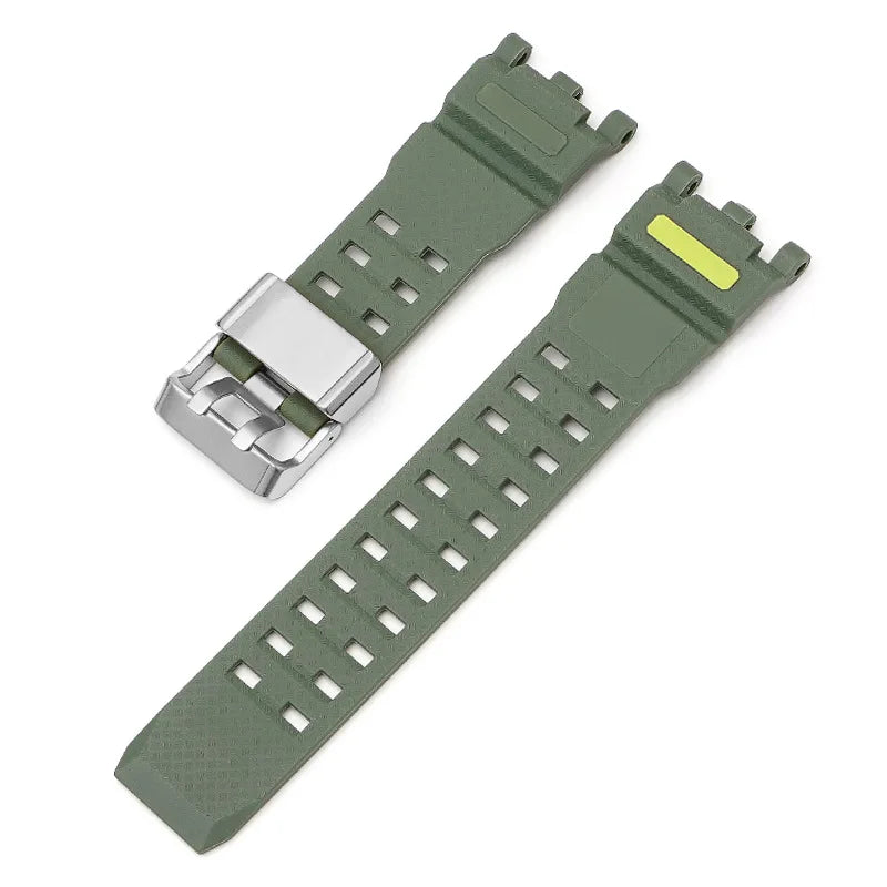 Camouflage Strap for Casio G-SHOCK GWG-2000 GWG-2040 Replacement Resin Rubber Men Army Sport Watch Bracelet Band Accessories