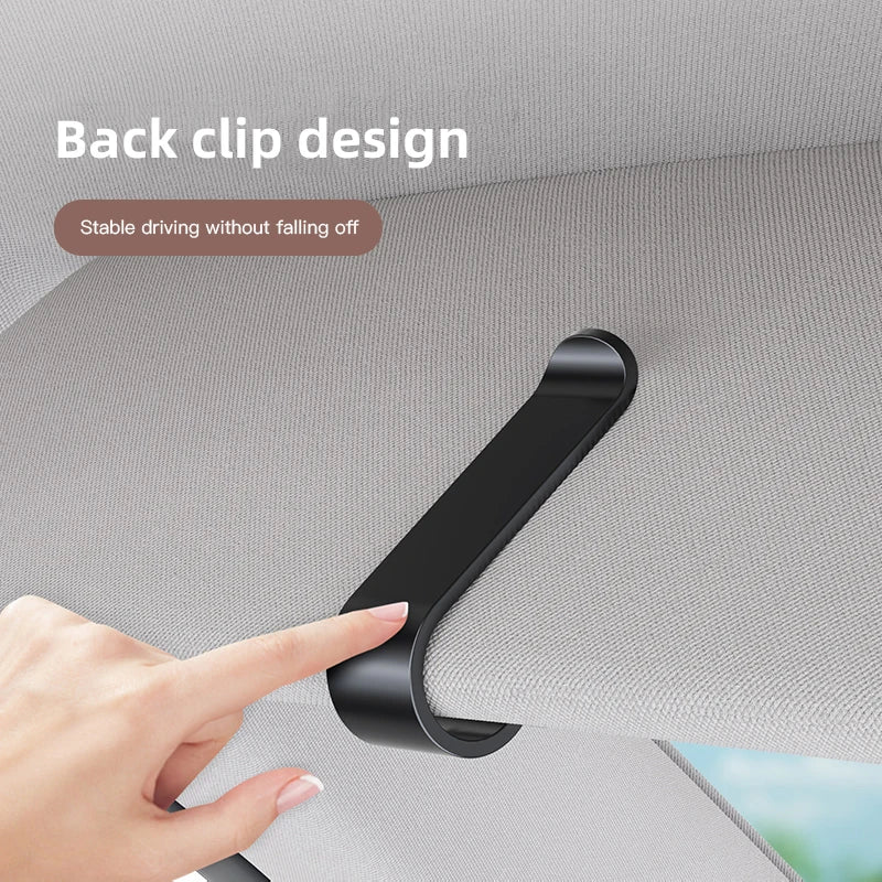 Car Sun Visor Glasses Clip Mirror Style Sunglasses Holder For Lincoln Continental MKZ Town-car Aviator Navigator MKX Car Gadgets