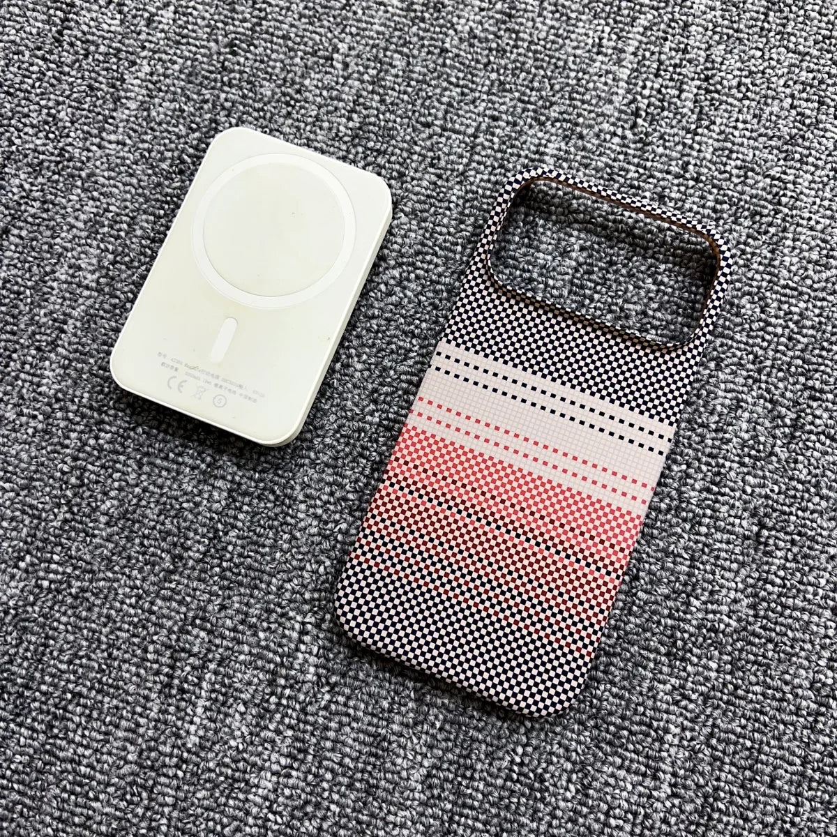 Frameless Carbon Fiber Starry Sky For Magsafe Magnetic Case For iPhone 17 Air 16 15 14 13 12 Pro Max Plus Wireless Charge Cover