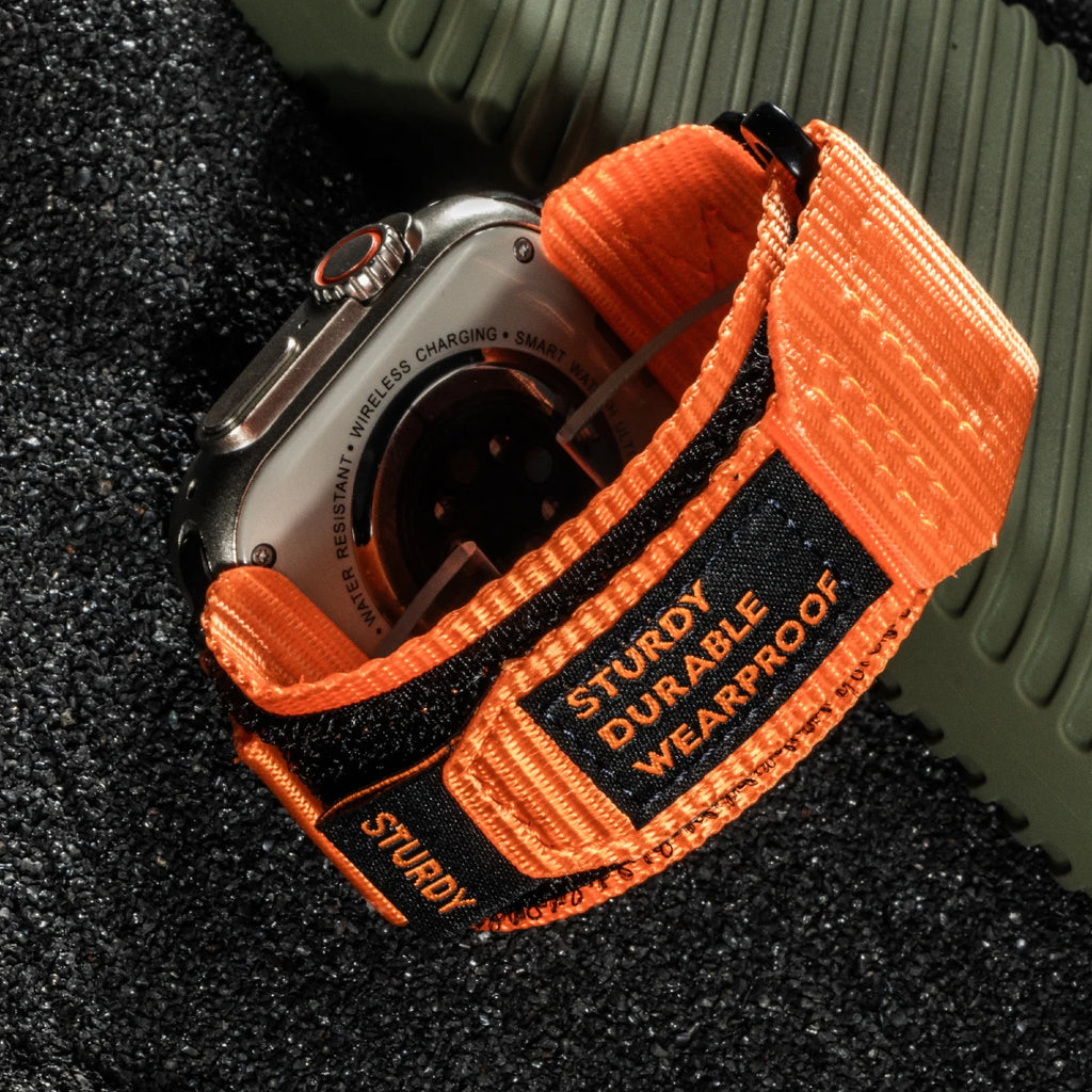 Tactical Sports Strap for Apple Watch Ultra 2 Band 49mm 46 44mm 41mm 45mm 40 42mm Nylon Band for Iwatch Series 10 9 8 7 6 SE 5 4