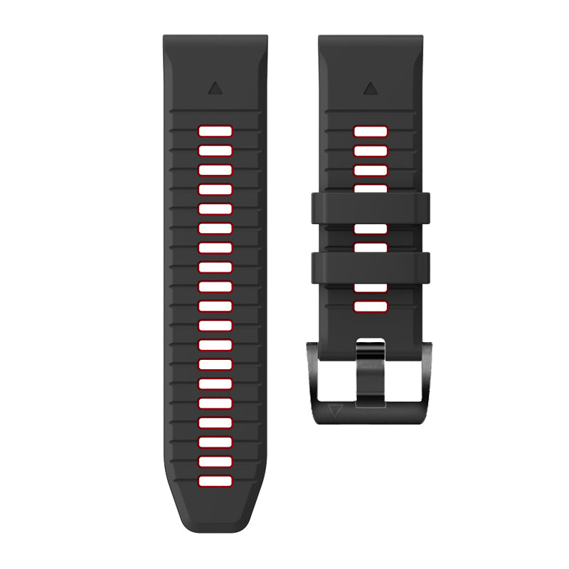 QuickFit 26mm 22mm Strap For Garmin Fenix 7X 7 6/TACTIX DELTA/Instinct 2X/Descent Mk2 Mk2i G1/MARQ/Enduro 2 Silicone Watch Band