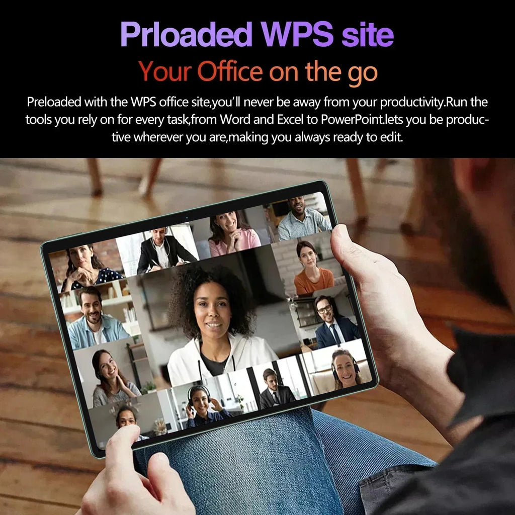 Best Selling Android 10.1-inch Tablet Octa core Dual Cameras Dual SIM 4GB RAM 64GB ROM 5000 Battery Calling Tablet WIFI