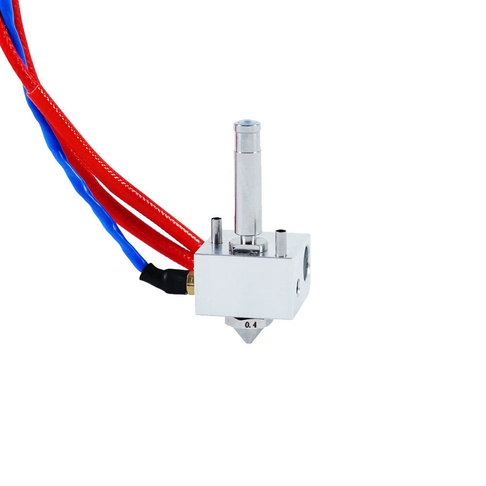 FLASHFORGE Nozzle Assembly with Heat Sink for Creator 3 Pro 0.4mm/0.6mm/0.8mm Hardened Hotend Assembly 3d Printer Parts