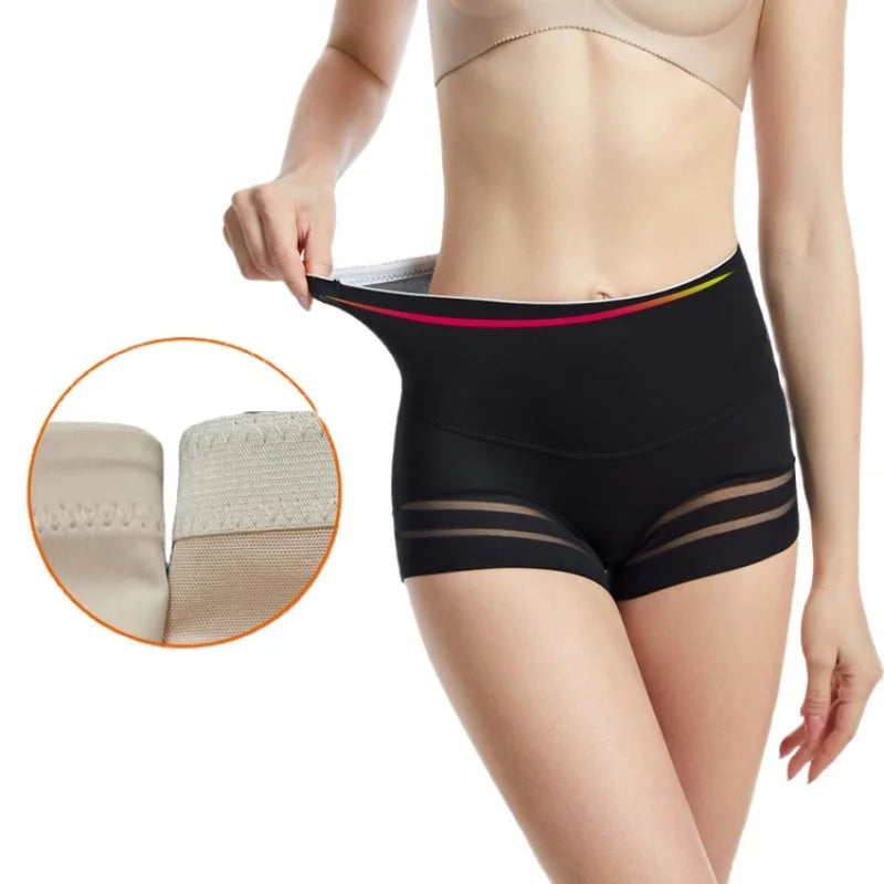 Body Shaper Pants Women's Mid Waist Shaper Panties Shaper Slimming Tummy Briefs Seamless Underwear Butt Lifter Shaperwear Pants