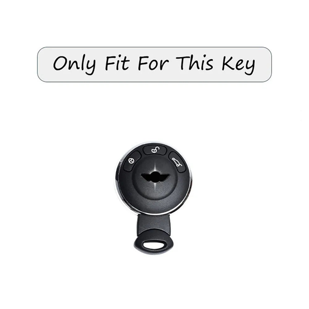 Soft TPU Car Key Case Cover Protector Set for Bmw Mini Cooper S Roadster R55 R56 R57 R58 R59 Remote Shell Holder Accessories