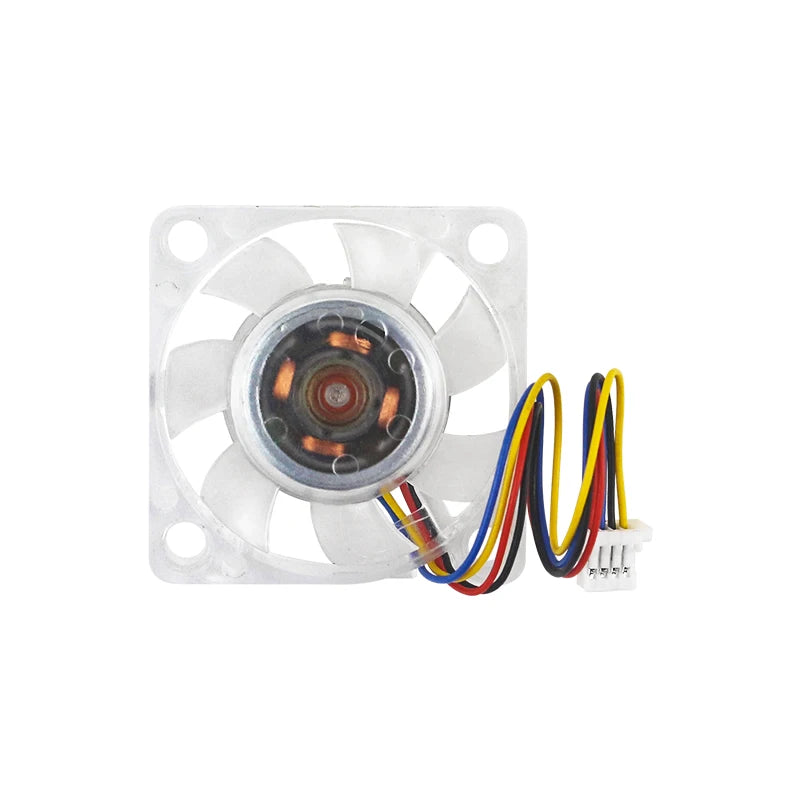 5V 3007 Fan PWM Speed Adjustable CPU Cooling Radiator JST Interface Optional LED with M2.5 Screws Nutsfor Raspberry Pi 5 4G 8G