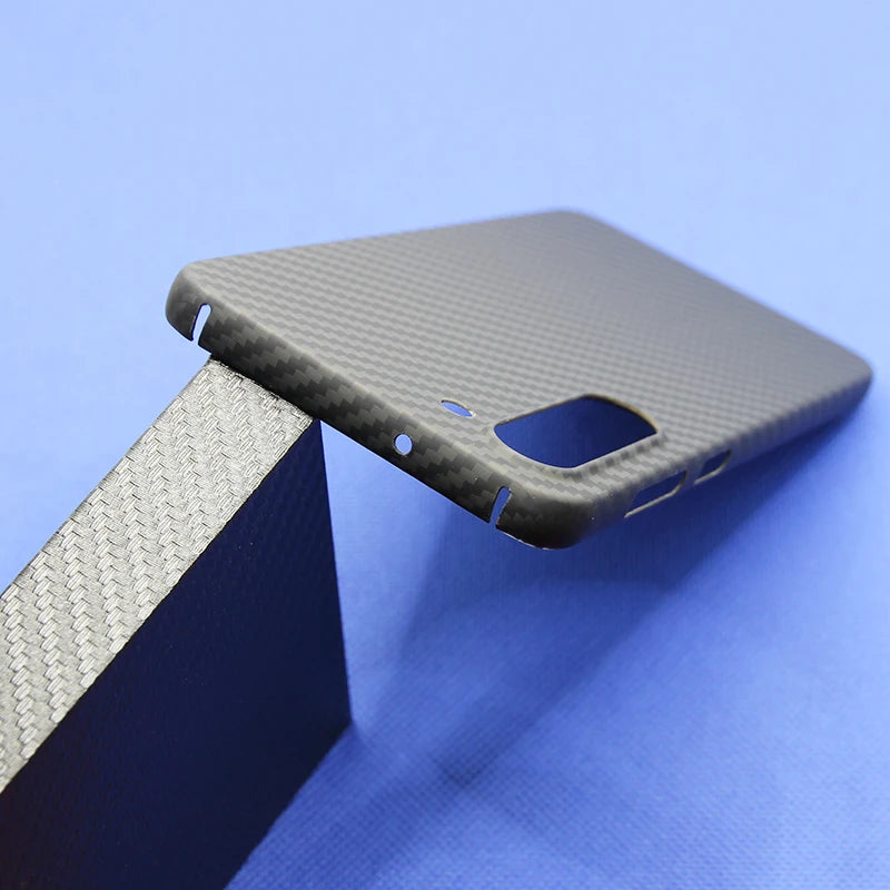 Case for Samsung Galaxy S23 S23+ Plus 600D Real Carbon Fiber Aramid Cell Mobile Phone Protective Cover Protection Shell