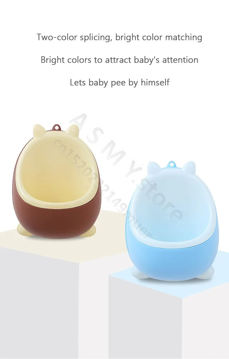 Boys urinal, standing urinal, boys children's toilet basin, unique shape toilet basin, suitable for 1-7 years old babies