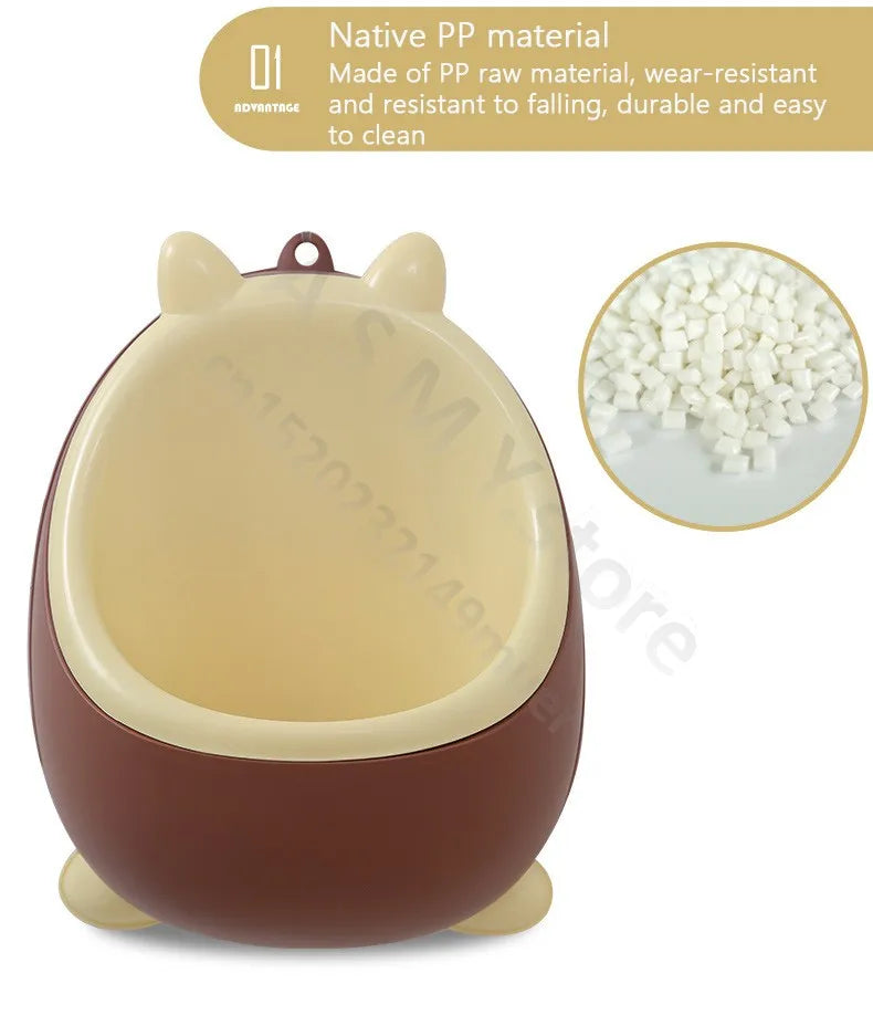 Boys urinal, standing urinal, boys children's toilet basin, unique shape toilet basin, suitable for 1-7 years old babies