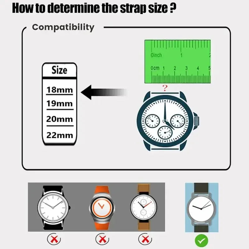 20mm Nylon loop 22mm Band For Samsung Galaxy Watch 6/5/pro/4/Classic/active 2 43-47-40-44mm sport bracelet huawei gt 2/e/3 strap
