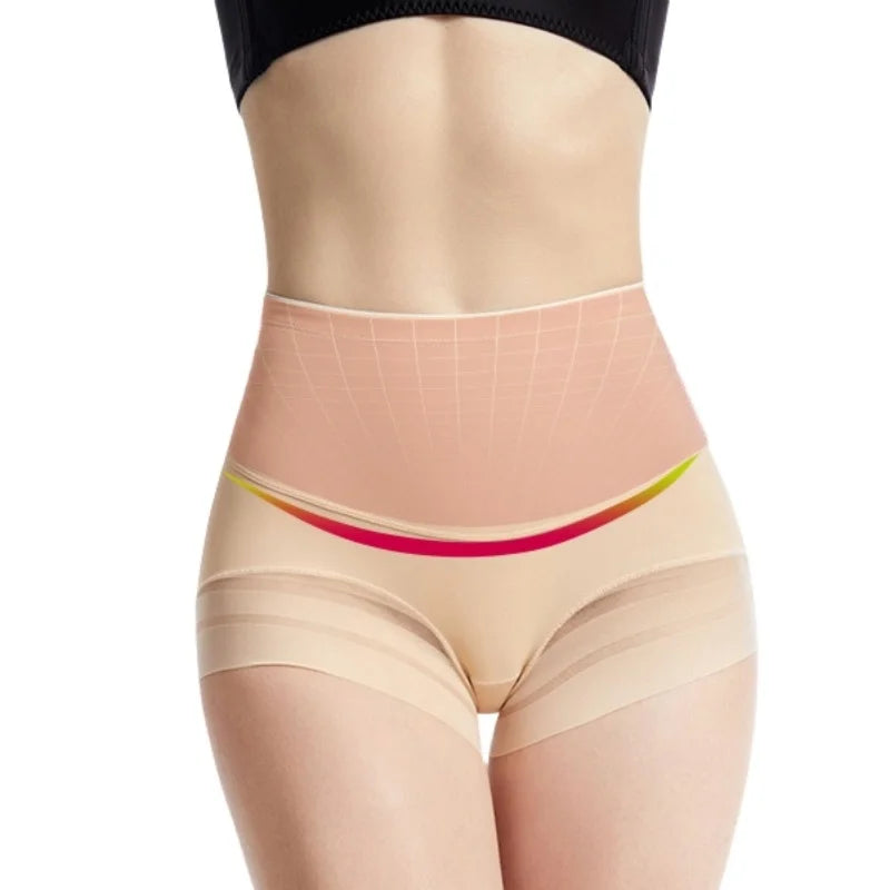 Body Shaper Pants Women's Mid Waist Shaper Panties Shaper Slimming Tummy Briefs Seamless Underwear Butt Lifter Shaperwear Pants