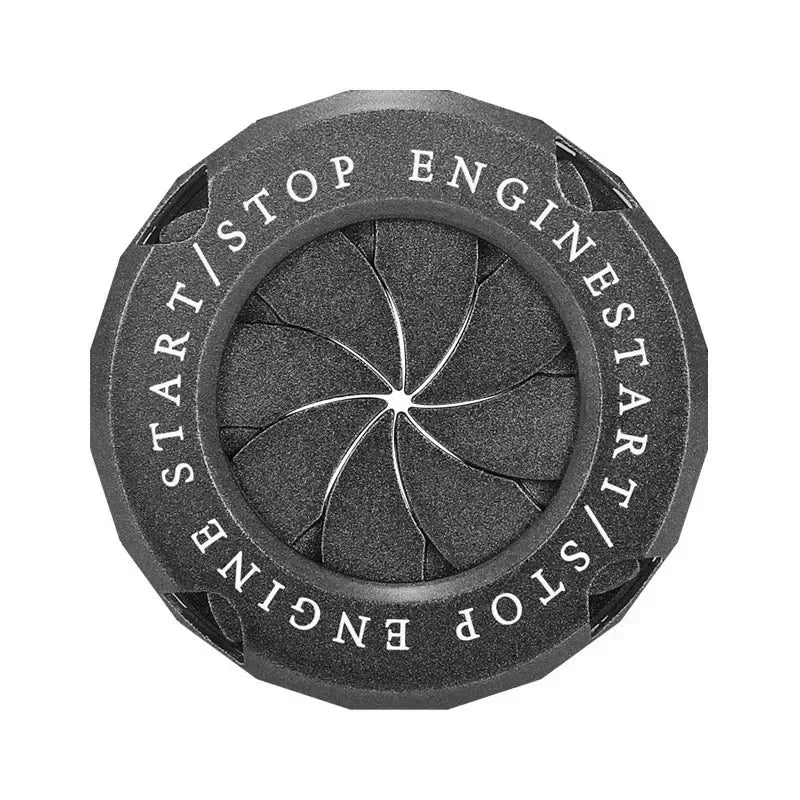 Car Onekey Start Stop Button Cover Car Interior Decor Sticker Engine Ignition Start Switch Protective Cover Motorcycle StartRing