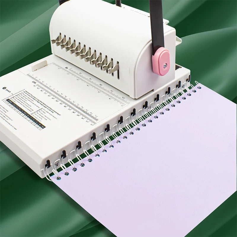 Ring Binder Punch 2:1 Hole Punch Machine Manual Ring Binder Punching Machine Ring Binder YO Ring Punching Machine Round Hole Dou