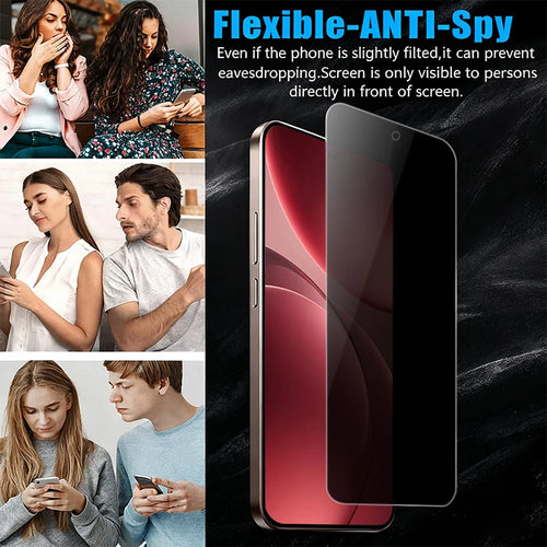 1-3pcs Privacy Tempered Glass for OPPO Find X9 Pro Anti Spy Screen Protector for OPPO Find X8 Ultra Thin Glass Unlock