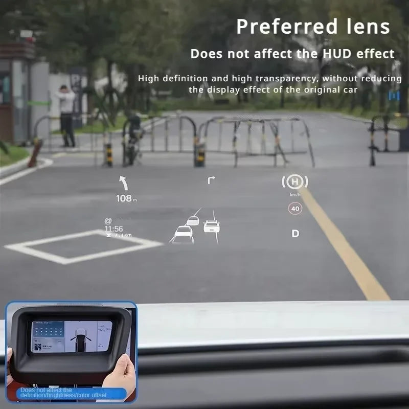 Car Head-up Display Protective Cover For Great Wall GWM Tank 400 500 700 2022 2023 2024 Central HUD Dust Cover Auto Accessories