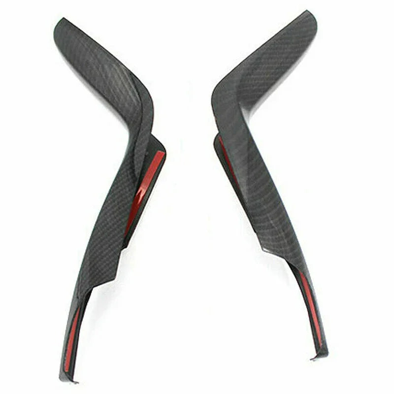 Car Interior Gear Shift Panel Strips Trim Sticker for Honda Civic 2016 2017 2018 2019 2020 2021 Carbon Fiber Look Accessories