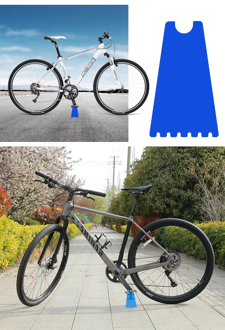 Portable Bicycle Stand For Brompton Adjusting Cleaning Repairing Mountain Bike Bicycle Accessories Clear Acrylic Support