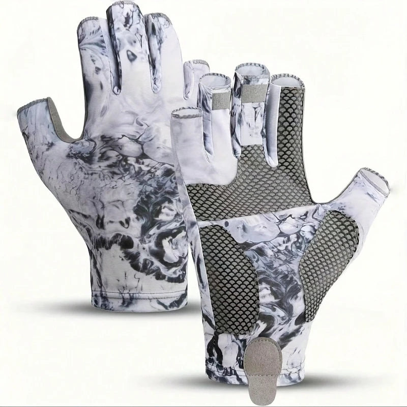 1 Pair Fishing Gloves Men & Women,Sailing Gloves, Kayak Gloves, Sunscreen Gloves, Fly Fishing Accessories