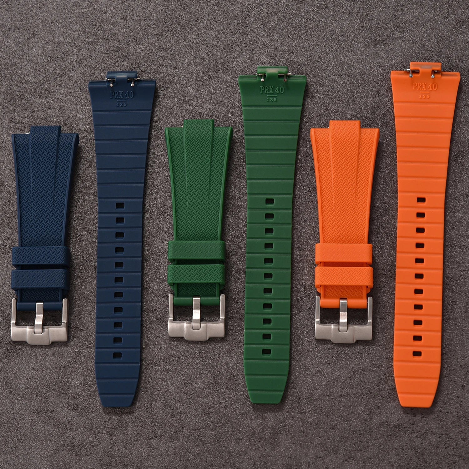 12mm Quick Release Silicone Strap For Tissot PRX T137.407/T137.410 Super Player 40mm Men Convex Rubber Durable Belts Watch Bands