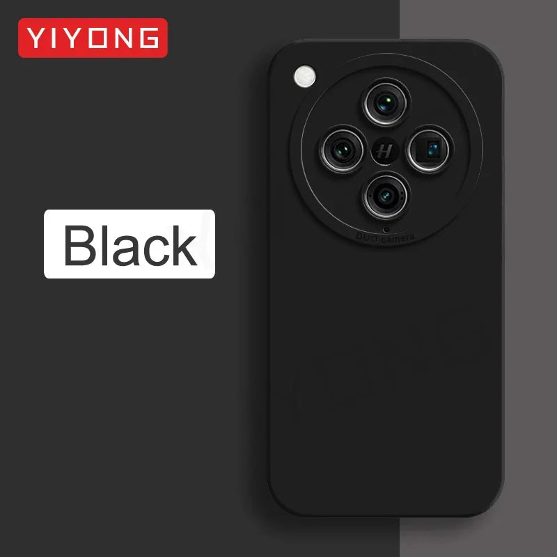 For FindX8 Pro Case YIYONG Silky Feel Liquid Silicone Soft Cover For OPPO Find X8 Ultra X9 Pro FindX9 5G Shockproof Phone Cases