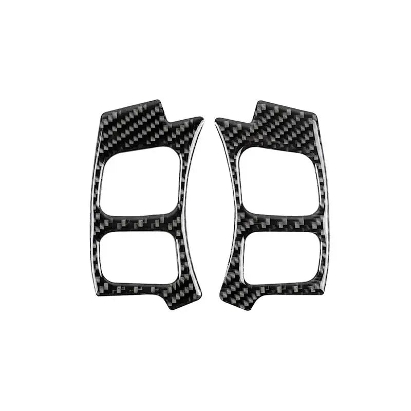 For Lexus IS250 NX200 200t 300h 2013 2014 2015 2016 2017 2018 2019 2020 Car Carbon Fiber Inner Steering Wheel Button Trim Cover