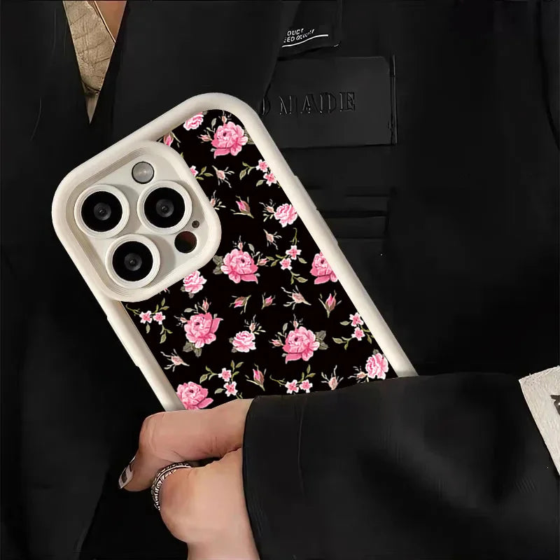 Soft Pale Little Flower Phone Case for Xiaomi Redmi Note 13 Pro Plus 5G 12S 11S 10S 9 10 11 12 Redmi 12C 13C 10C 12 4G Cover