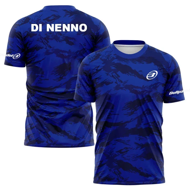 2026 Men's Quick Drying Padel T-Shirt Breathable Tennis Short Sleeve Tops World Padel Fans T Shirts Fitness Running Sportwear