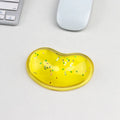1PC Silicone Wavy Comfort Gel Computer Mouse Hand Wrist Rests Support Cushion Pad Fashion Heart-shaped Wrist Pad Hand Pillow