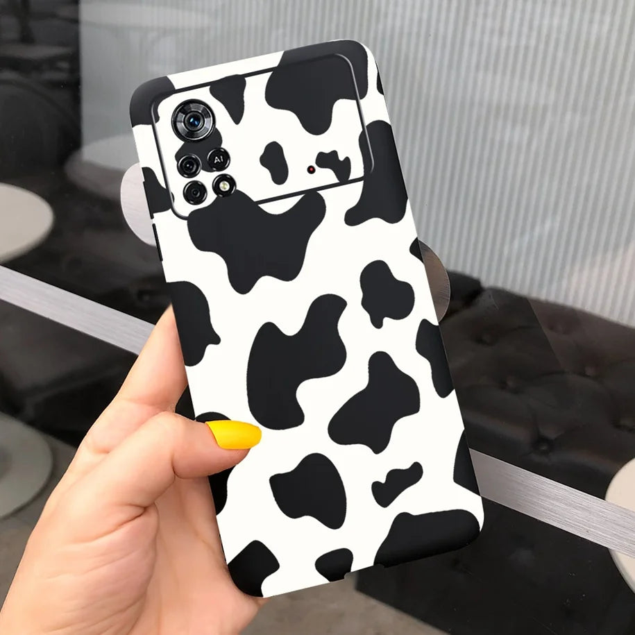 Cute Love Heart Phone Case For Xiaomi Poco X4 Pro 5G Cover Soft Silicone Matte Funda For Xiaomi Poco X4 M4 Pro 4G 5G Bumper 2022
