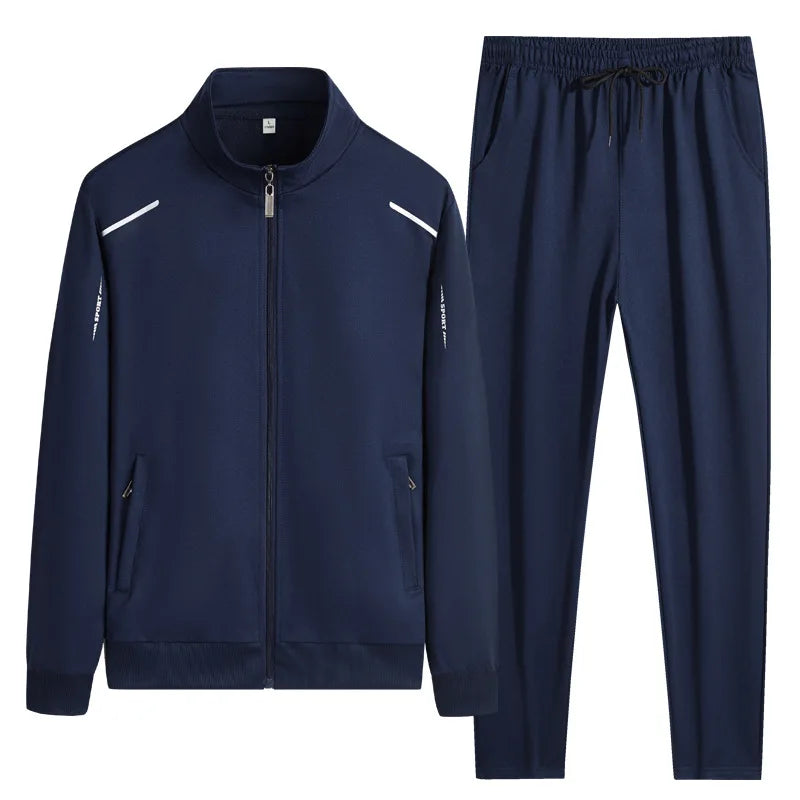 Men's Outdoor Sports Set Two Piece Running Hoodie Sports Set Daily Leisure Fitness Set Team Wholesale Available