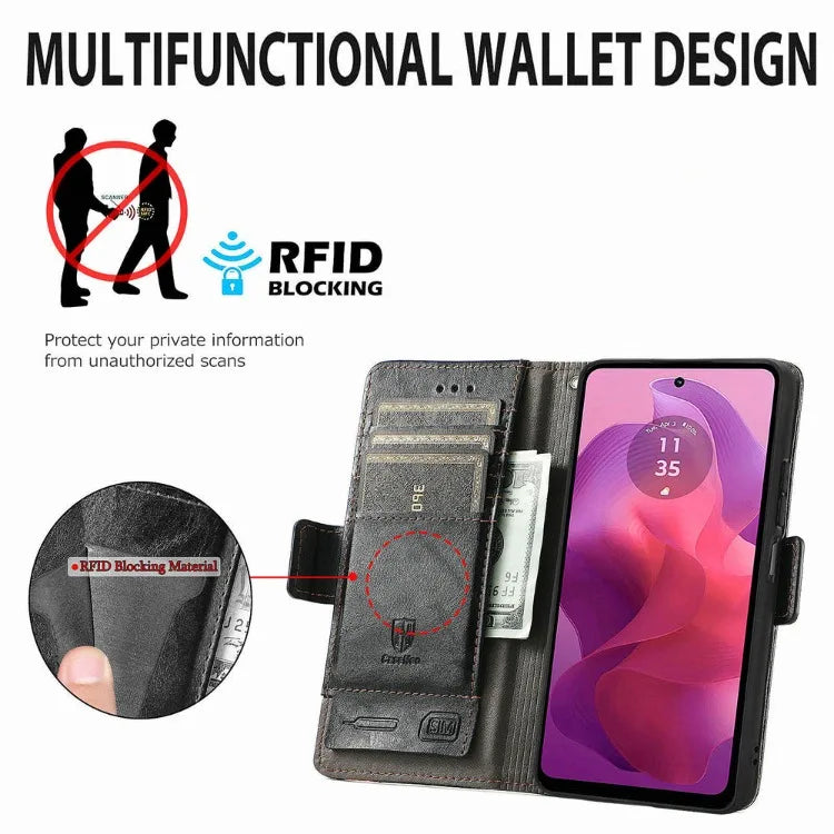 RFID Leather Flip Case for Realme 14 Pro Plus 5G Luxury Cover Magnet Book Capa Realme 15 14T 13 12 Plus Realme12 X Wallet Funda