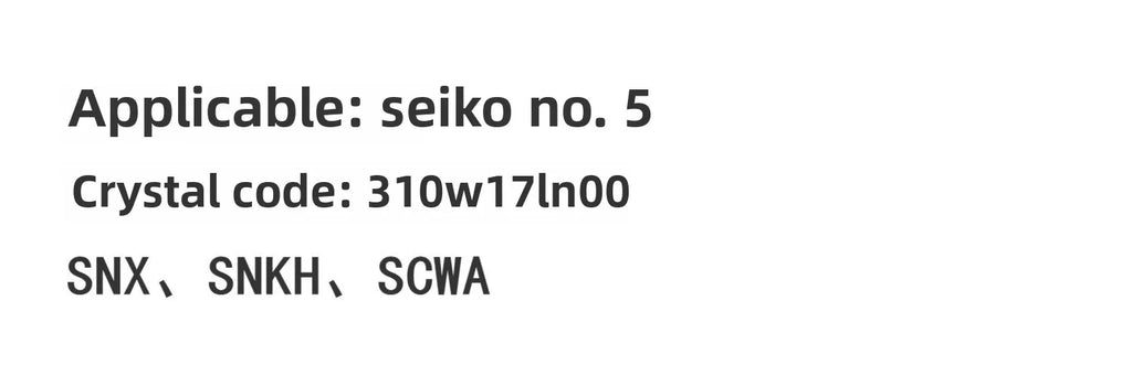For Seiko No.5 SNX SNKH SCWA 31x1.8mm  Mineral Glass Flat With Big Chamfer Watch Mirror Transparent Coating Watch Crystal Parts