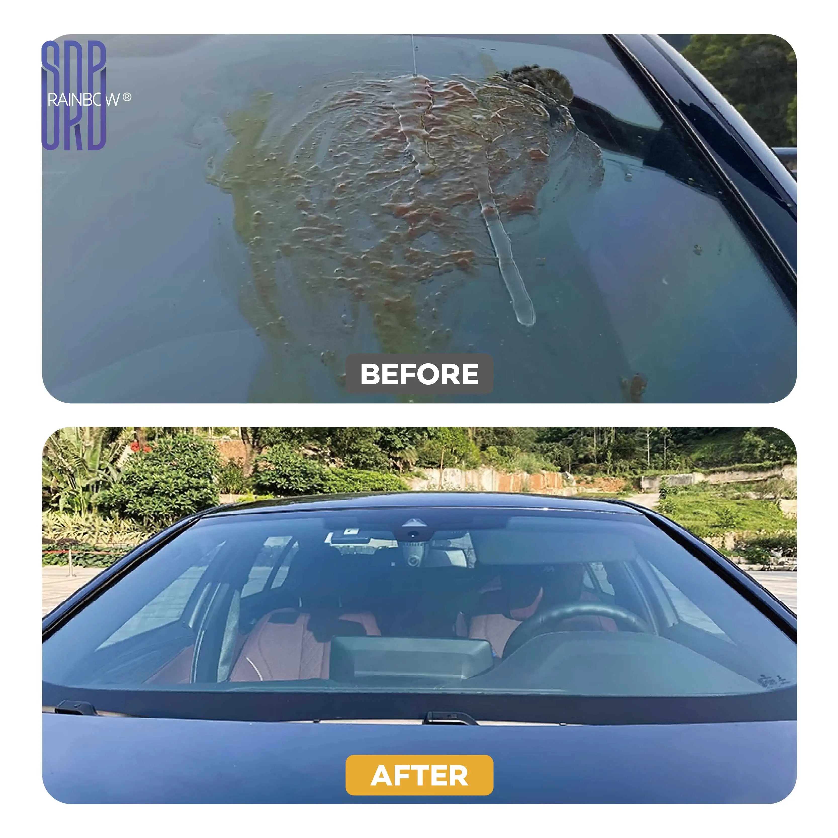 Glass Coating,Hydrophobic Automotive Rain Repellent,Glass Coating for Windshield,Improved Visibility and Clarity for Wet Weather