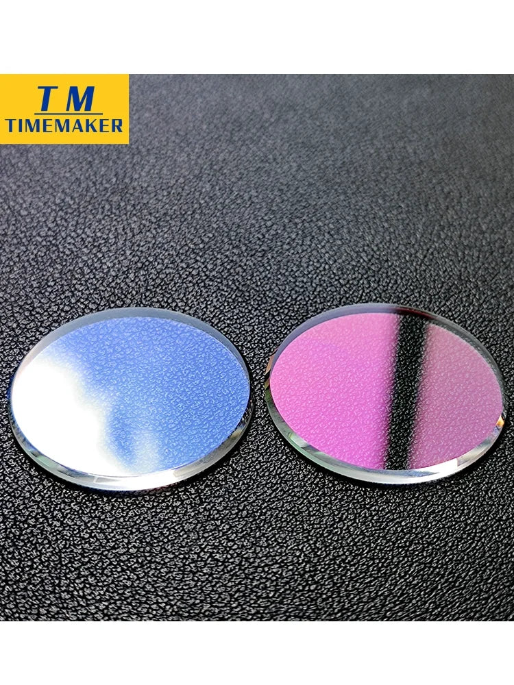 For Seiko No.5 SNX SNKH SCWA 31x1.8mm  Mineral Glass Flat With Big Chamfer Watch Mirror Transparent Coating Watch Crystal Parts