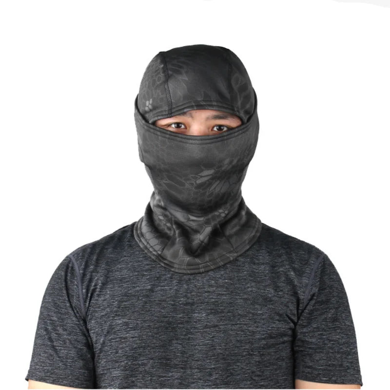 Winter Fleece Camouflage Balaclava Outdoor Hunting Cycling Hiking Skiing Scarf Face Mask Windproof Blaclava for Men