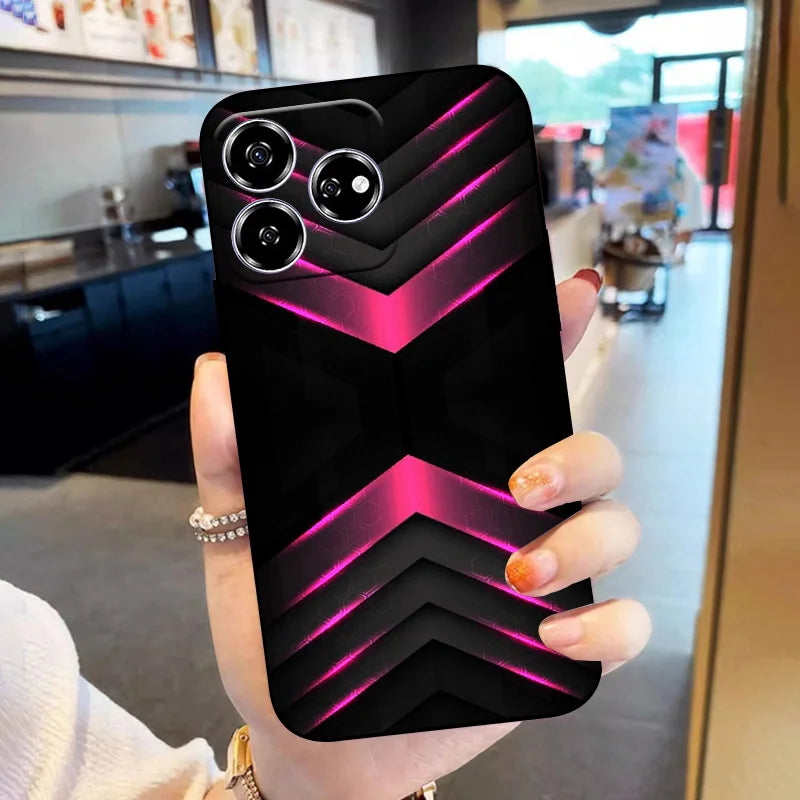 For ZTE Blade V60 Phone Case Axon60 Fashion Back Cover For ZTE Nubia V60 Soft Silicone TPU Case Axon 60 Z2356 Shockproof Capa