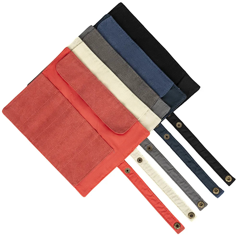Watch Band Roll Organizer With 5 Slots Storage Box Watch Strap Smart Watch Storage Bag Leather Handmade Travel Case storage bag