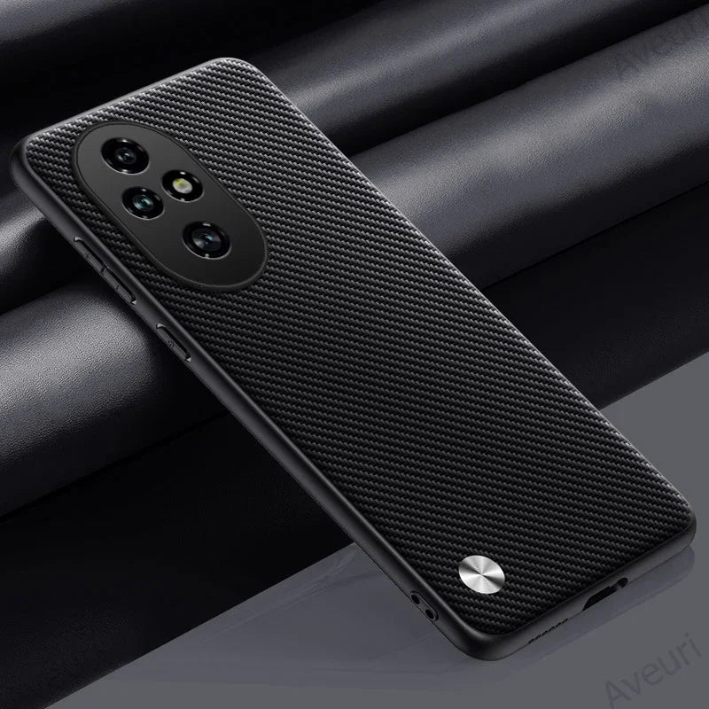 Luxury Leather Phone Case For Honor 200 Pro Protective Cover Matte Silicone Shockproof Case For Honor 200 Lite 5G Honor200 Pro